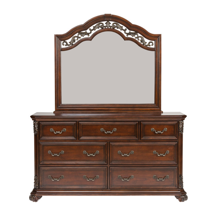 Cannie Poster Bed, Dresser & Mirror, Chest, Night Stand