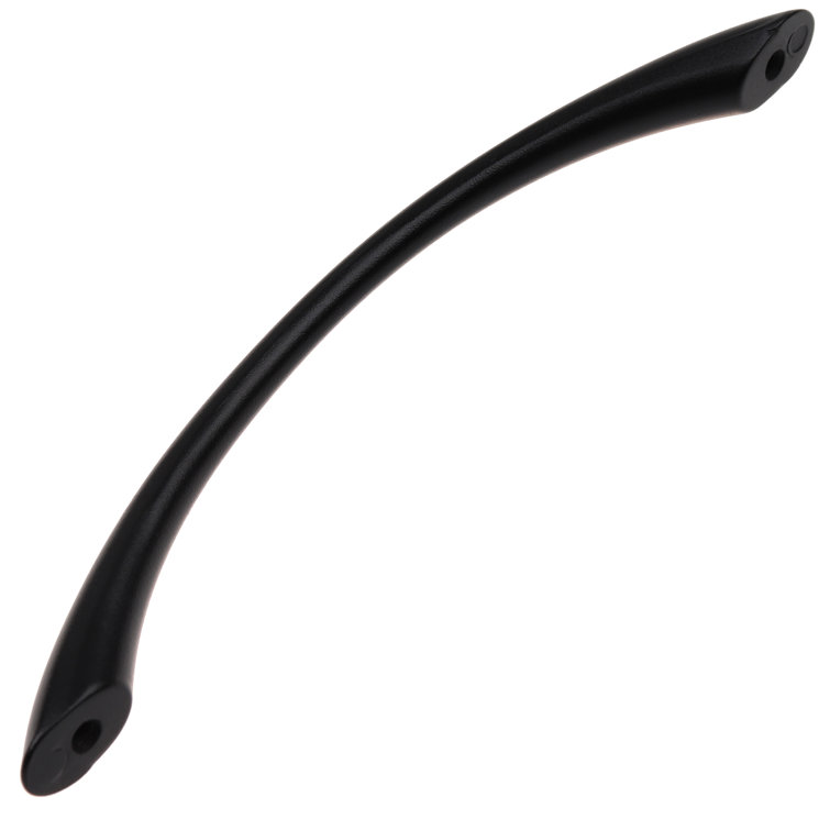 Matte Black Traditional Arch Loop Cabinet Pulls with Mounting Hardware