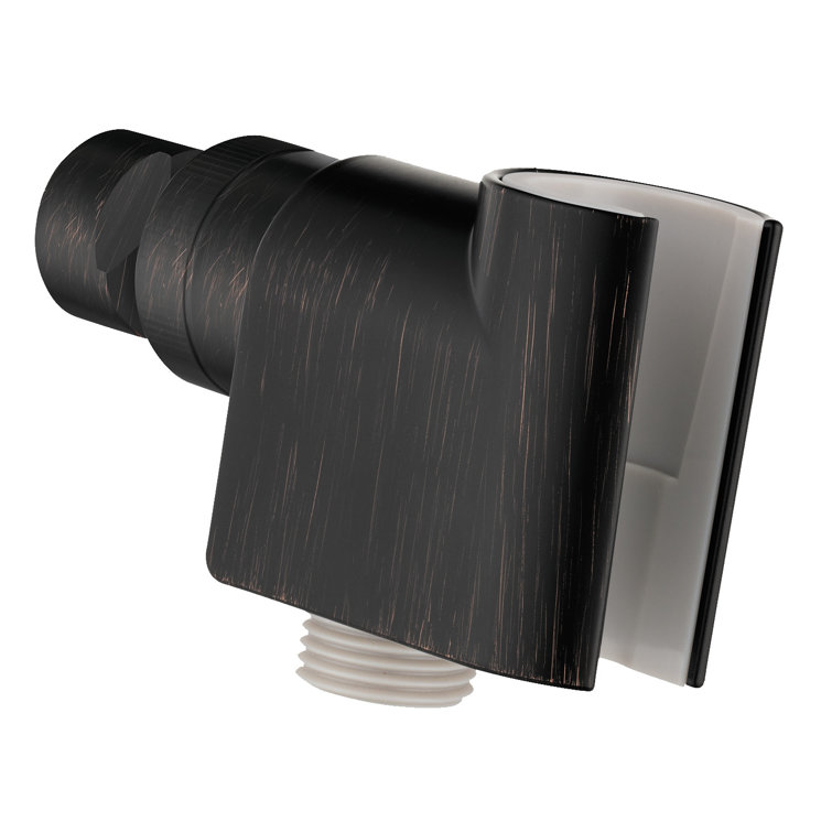 Rubbed Bronze Modern Wall-Mounted Shower Arm Bracket