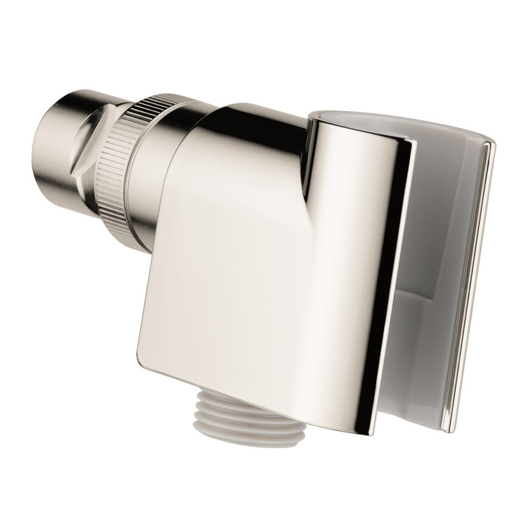 Polished Nickel Modern Shower Arm Bracket