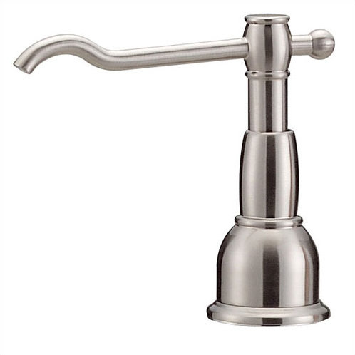 Stainless Steel Deck Mount Soap and Lotion Dispenser
