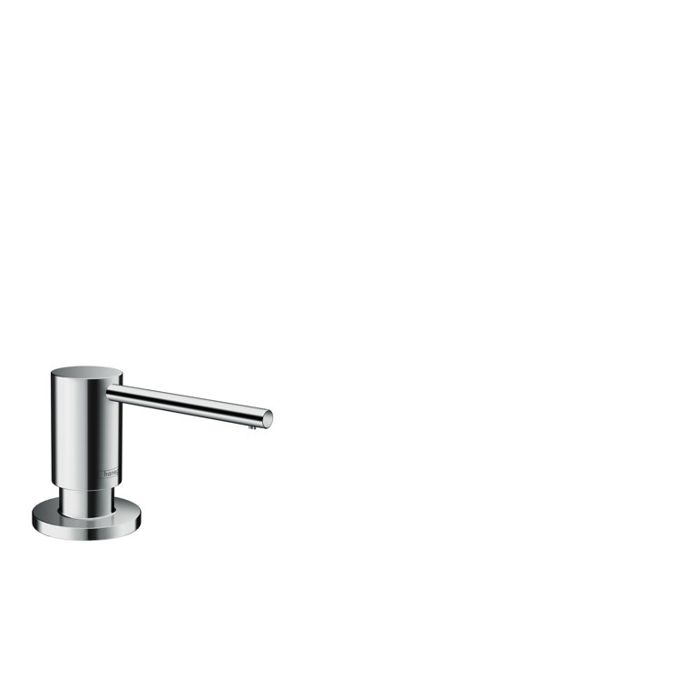 German Engineered Steel Optik Modern Soap Dispenser