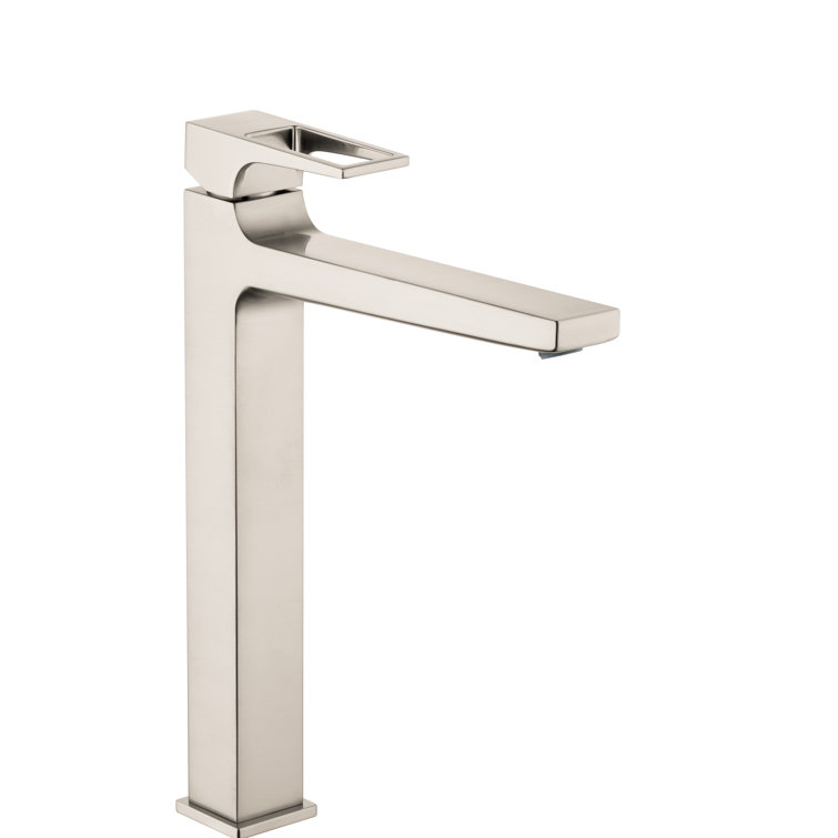 Metropol Elegance Brushed Nickel Single Hole Vessel Faucet