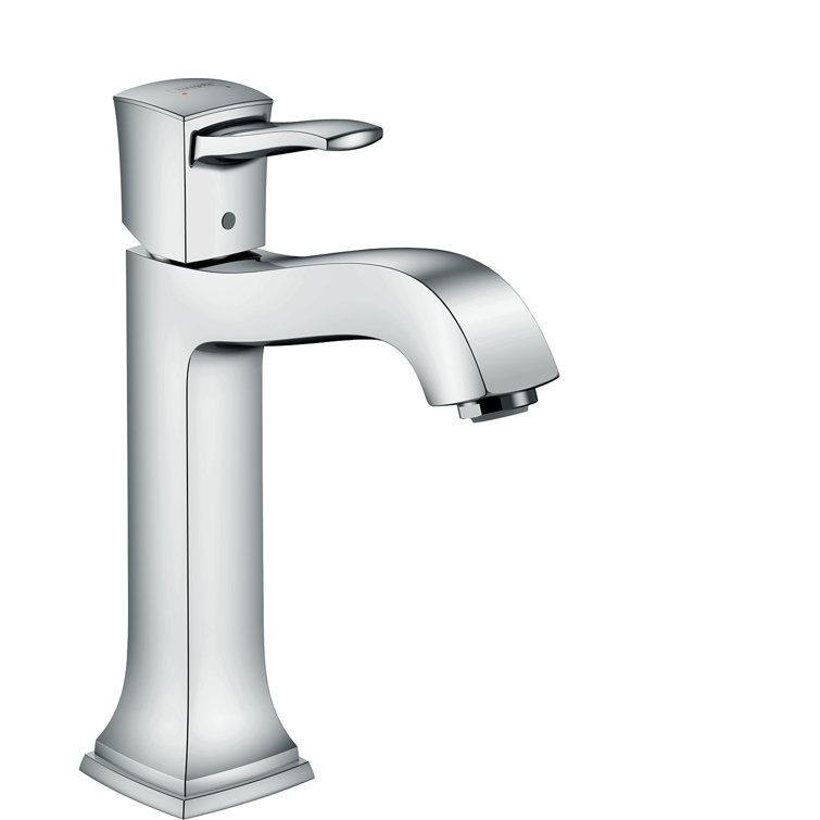 Chrome Single Handle High Arc Bathroom Faucet