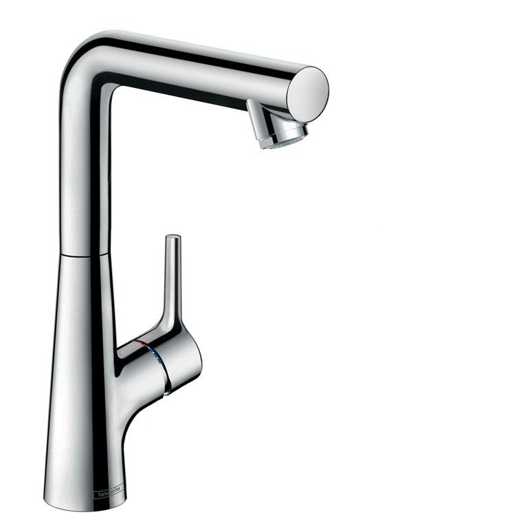 Elegance Chrome Single Hole Vessel Bathroom Faucet with Brass Build