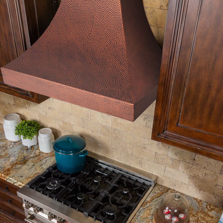ZLINE 30" Hand-Hammered Copper Wall Mounted Range Hood