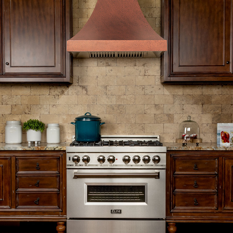ZLINE 30" Hand-Hammered Copper Wall Mounted Range Hood