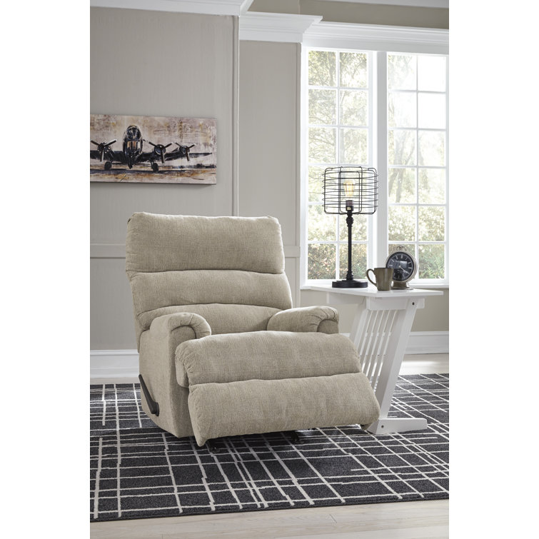 Dusk Spot 33" Contemporary Metal Recliner