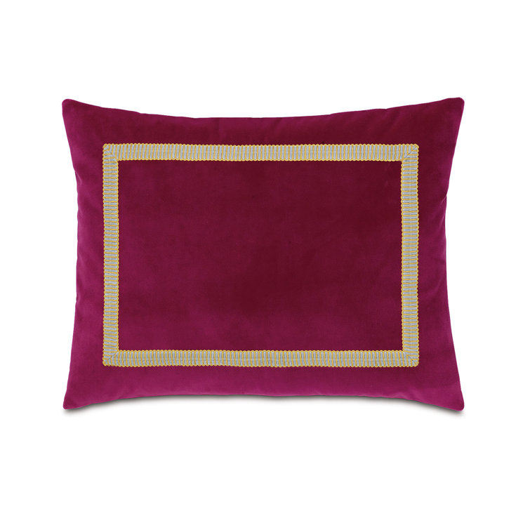 Queen Size Floral Cotton Duvet Cover Set in Raspberry and Grass