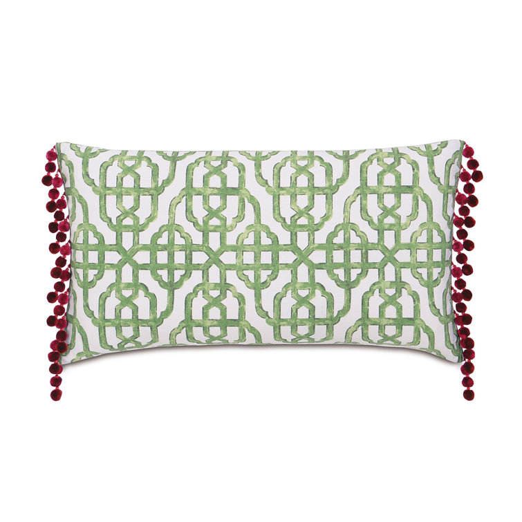 Queen Size Floral Cotton Duvet Cover Set in Raspberry and Grass