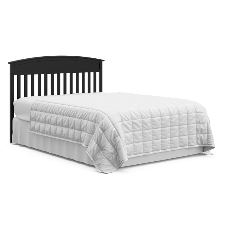 Black Pine 4-in-1 Convertible Crib and Changer