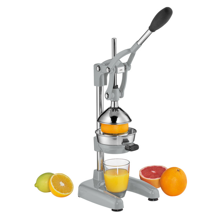 Commercial Grade Silver Matte Citrus Press Juicer