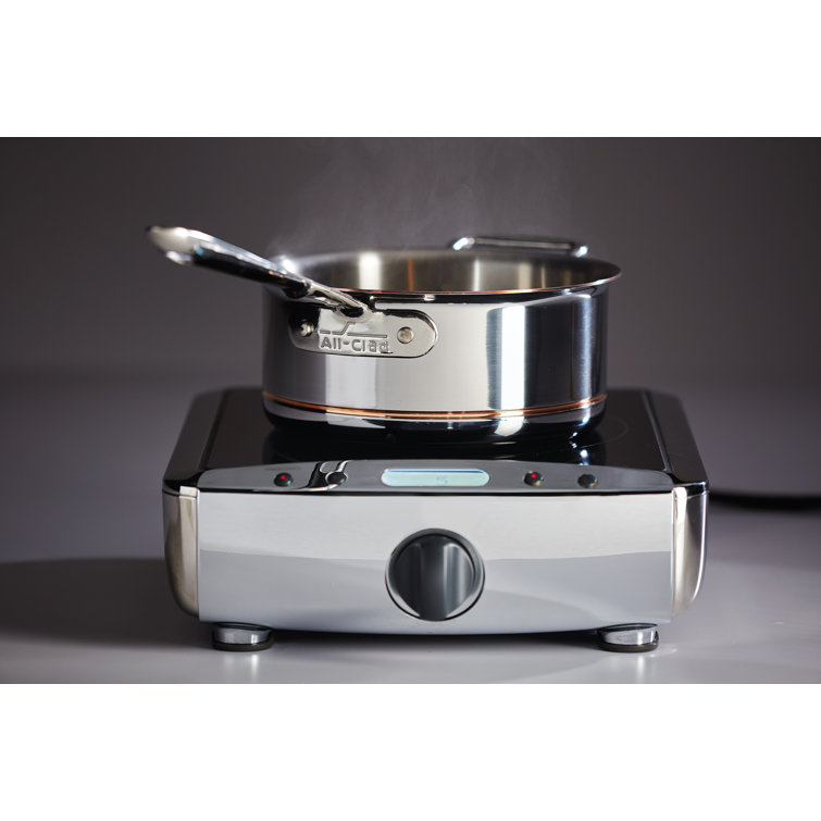 Copper Core 5-Ply Stainless Steel 7-Piece Cookware Set