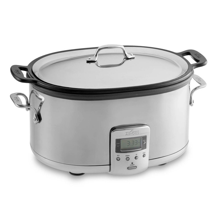 Stainless Steel 7 Qt. Slow Cooker with Digital Display