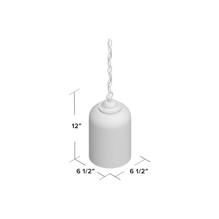Bally Satin Nickel 1-Light Pendant with Mercury Glass Shade