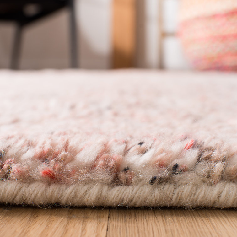 Handmade Beige Wool Flatweave 8' x 10' Rug