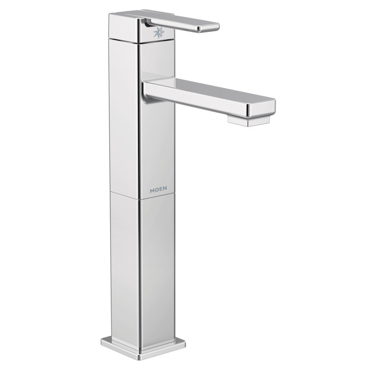 Chrome Single Hole Vessel Bathroom Faucet