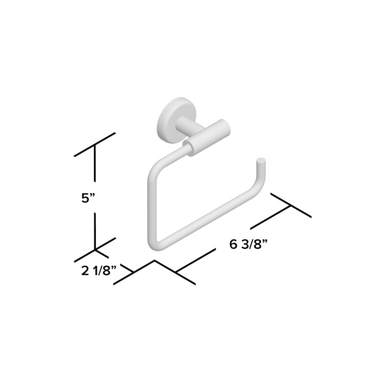 Stainless Steel Wall Mounted Contemporary Towel Ring