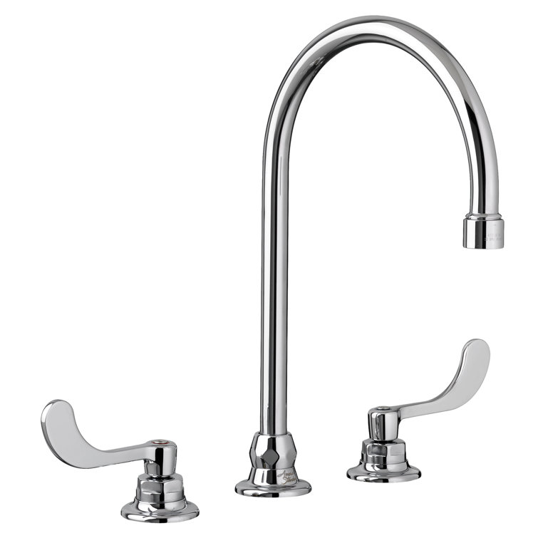Monterrey Chrome Widespread Gooseneck Bathroom Faucet