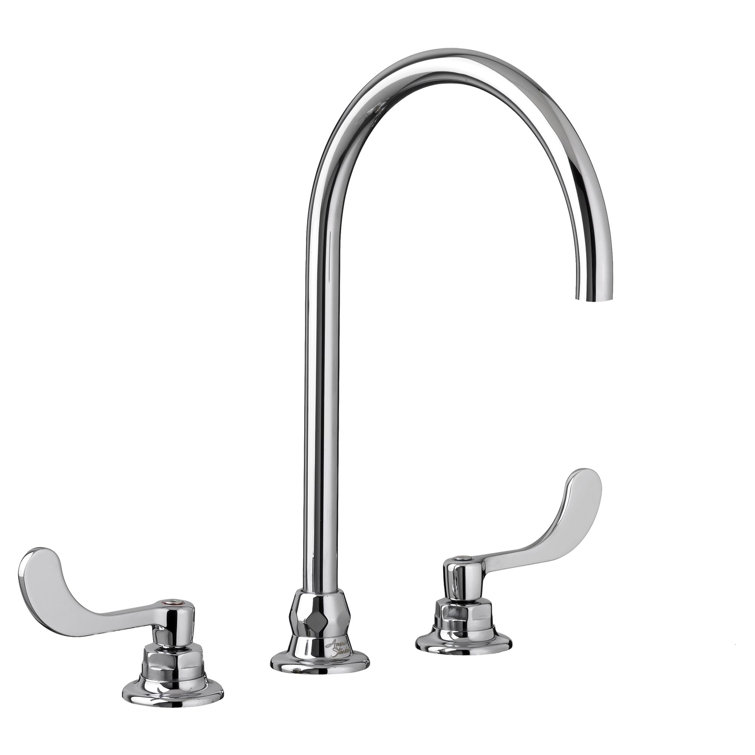 Monterrey Chrome Widespread Gooseneck Bathroom Faucet