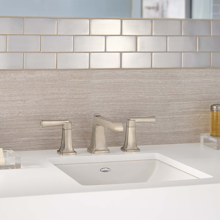 Townsend Elegance Brushed Nickel Widespread Bathroom Faucet