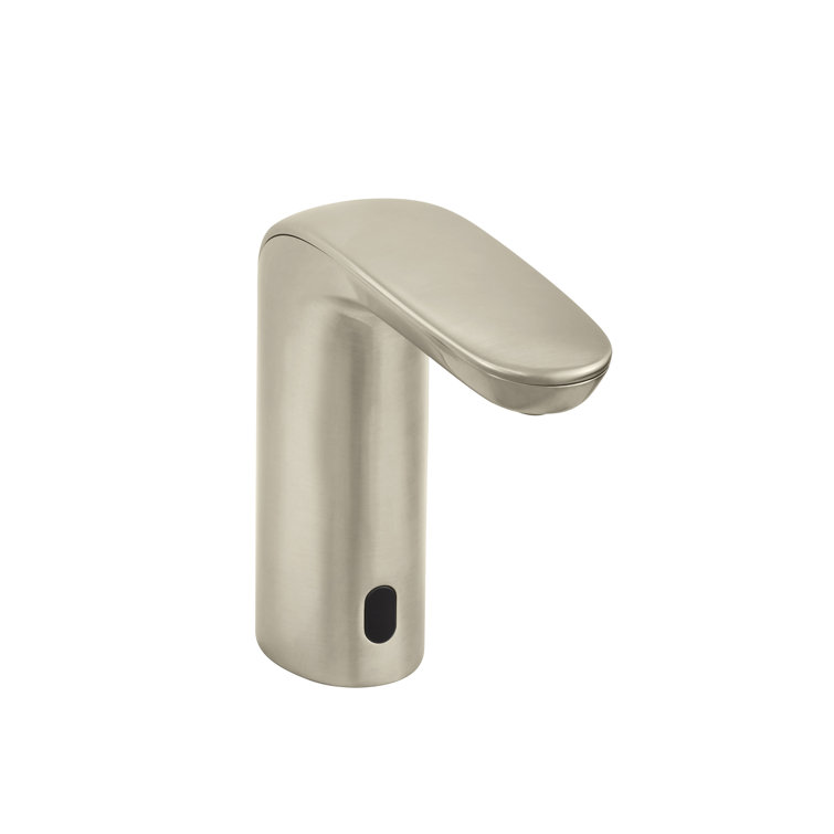 Brushed Nickel Touchless Single-Handle Bathroom Faucet