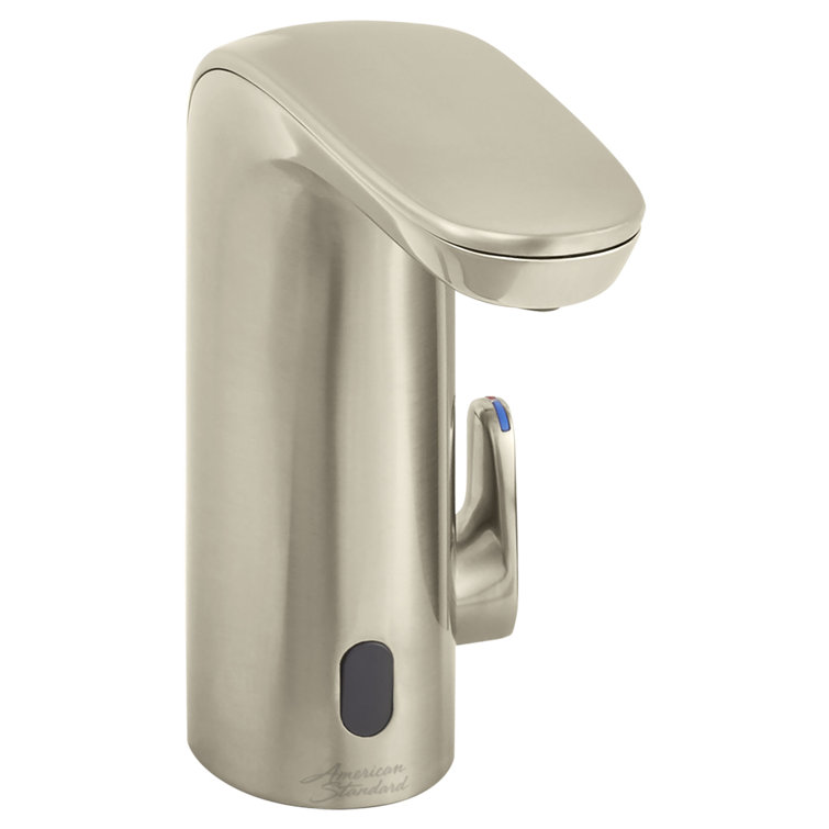 Brushed Nickel Modern Single-Hole Bathroom Faucet
