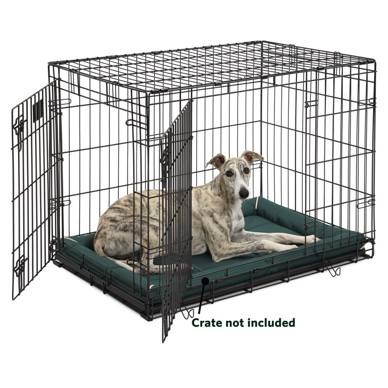 Maxx Ultra-Rugged Black Polyester Pet Bed for Crates