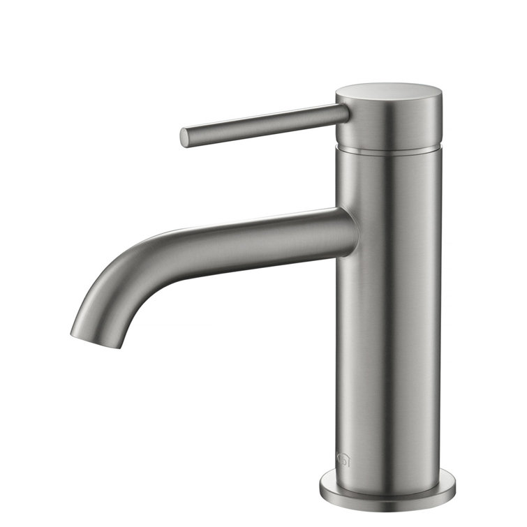 ErgoFlow Brushed Nickel Single-Handle Bathroom Faucet