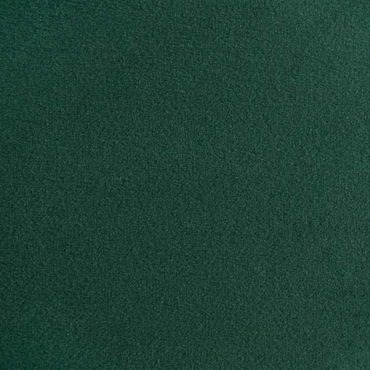 Evergreen Tufted Velvet 52" Storage Ottoman with Wooden Legs