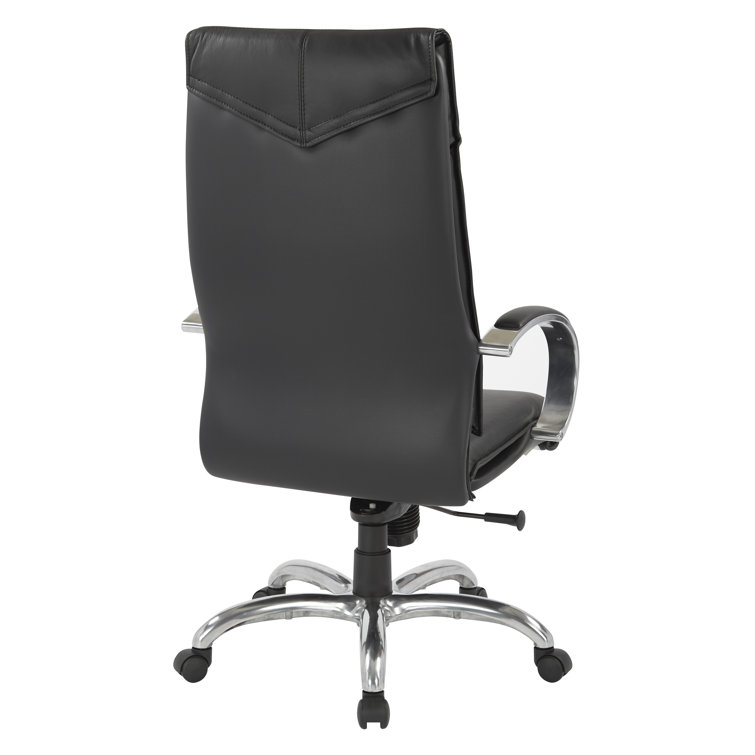 High Back Black Leather Executive Swivel Chair