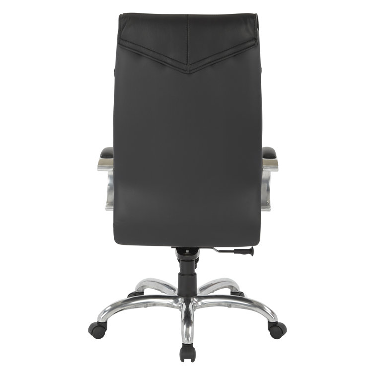 High Back Black Leather Executive Swivel Chair