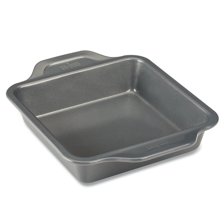 Gray Silicone Non-Stick Square Baking Pan 8x8 Inch