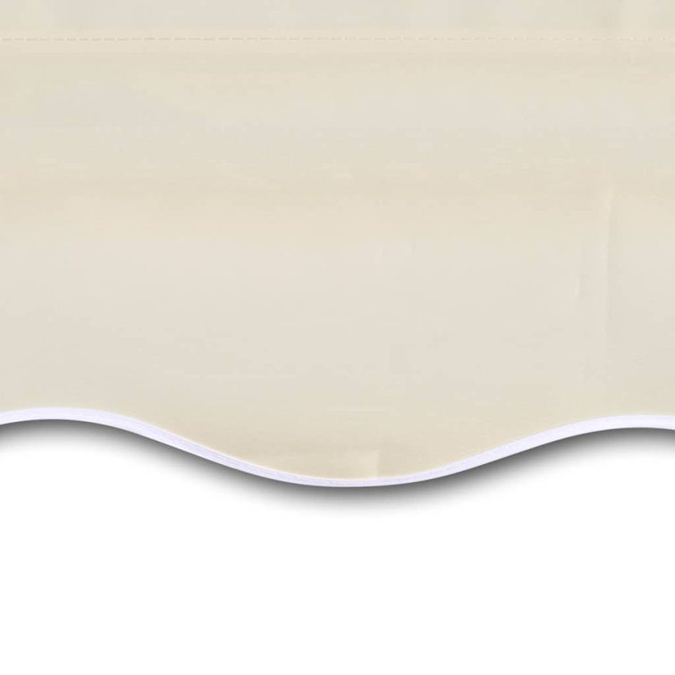 Herald 5 ft. x 22 ft. Off-White Aluminum Door and Window Awning
