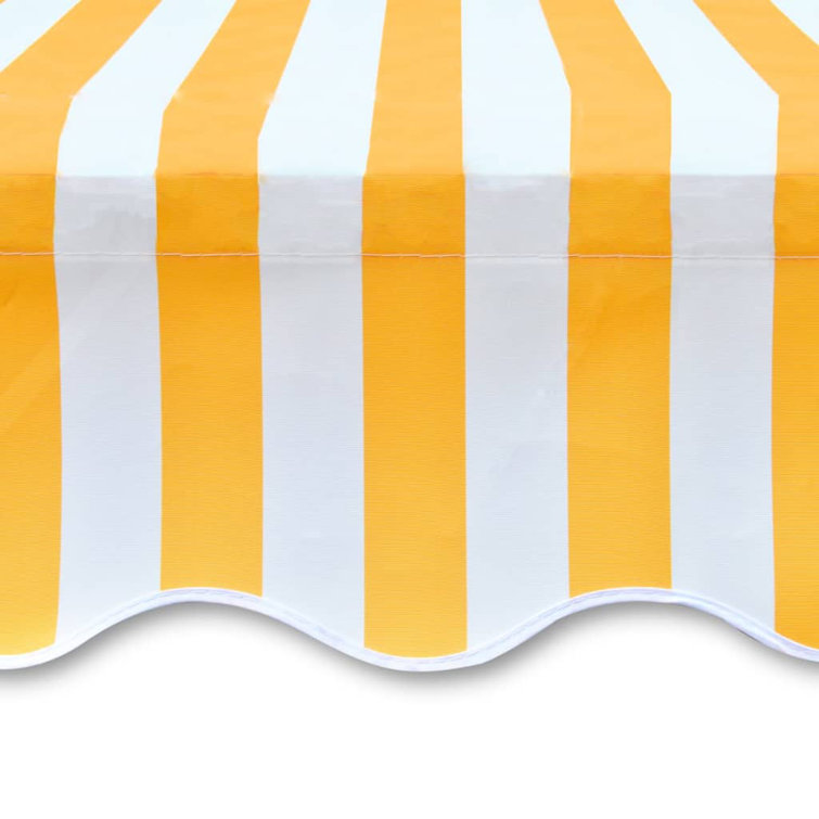 Herald 5 ft. x 22 ft. Off-White Aluminum Door and Window Awning