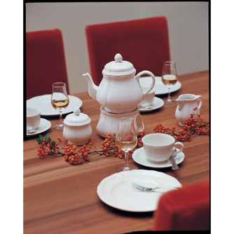 White Porcelain Traditional 5" Espresso Saucer