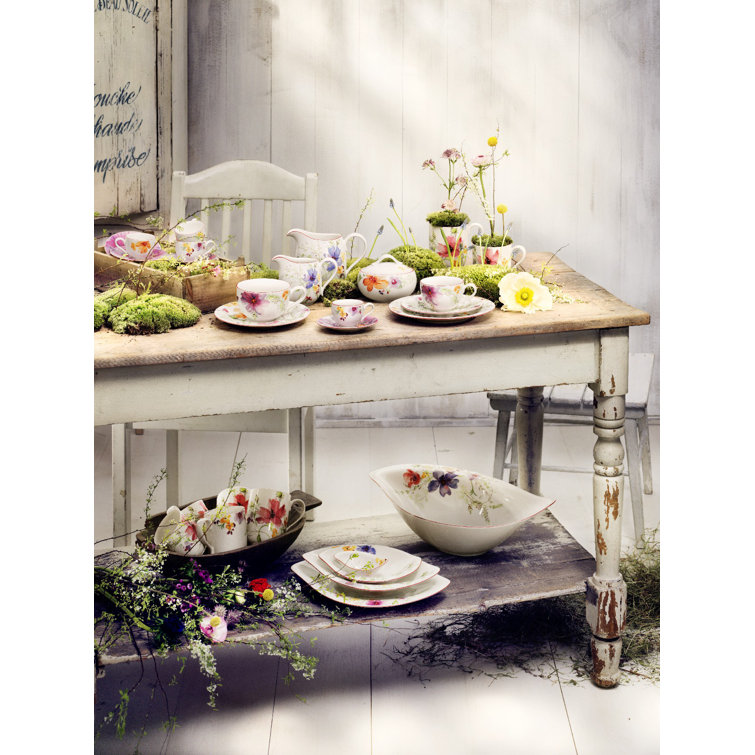 Mariefleur 8.5" Floral Porcelain Salad Plate