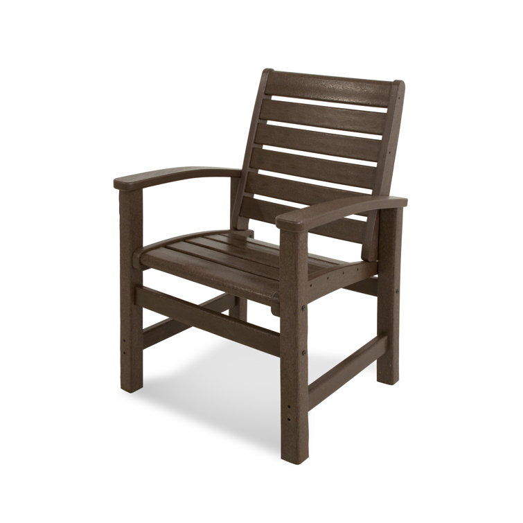 Mahogany Recycled Lumber Outdoor Dining Chair