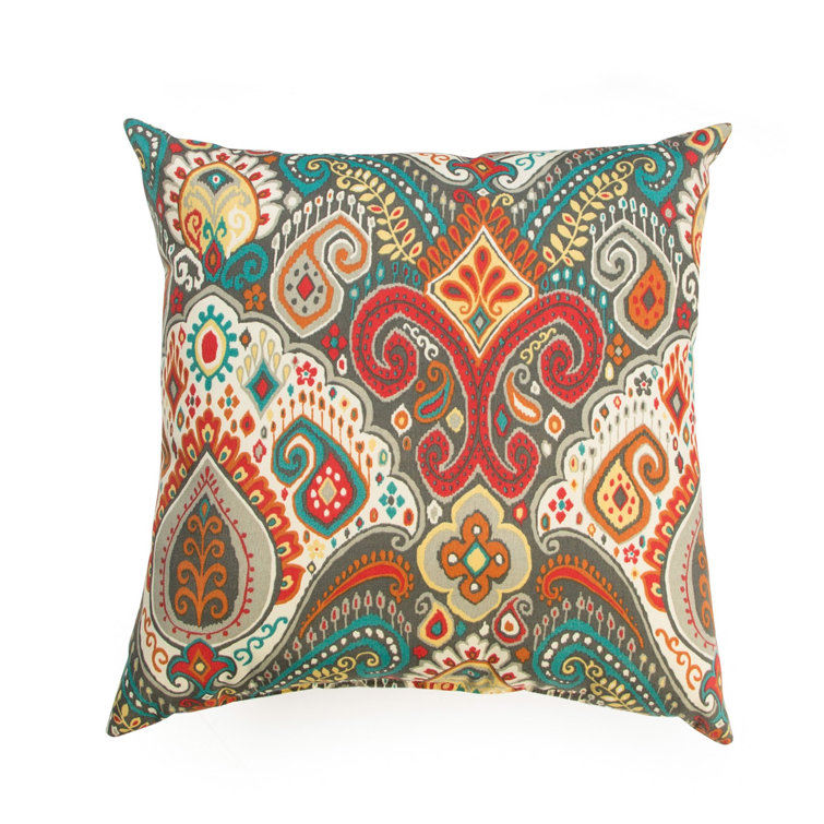 17" Square Outdoor Accent Pillows Set in Asbury Park