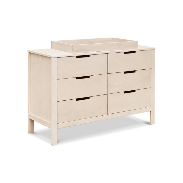 Washed Natural Pine Universal Changing Table Topper