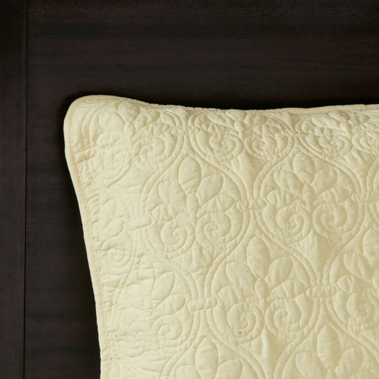 White Full Reversible Microfiber Bedspread Set
