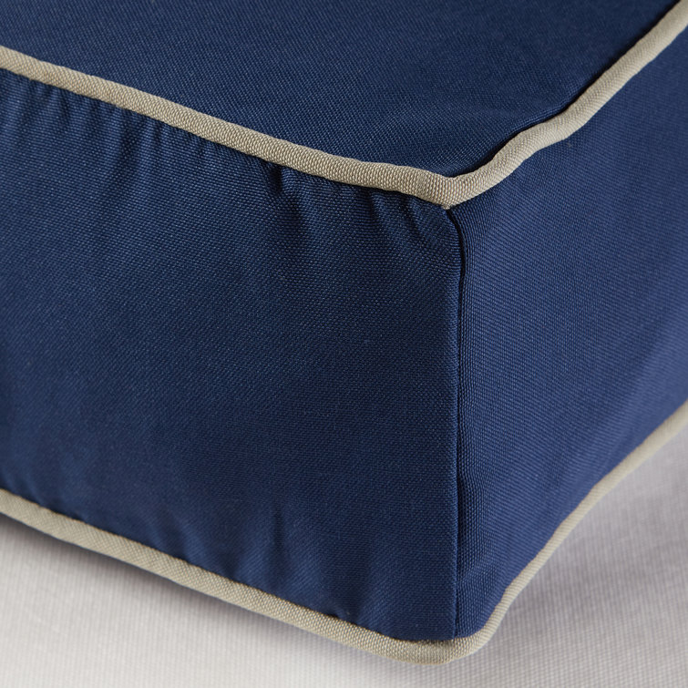 Extra Small Navy Outdoor Chew Resistant Dog Bed