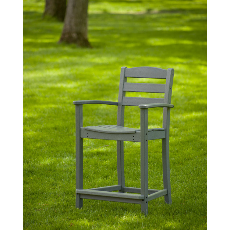 Sand Polywood 41" Dining Chair with Armrests