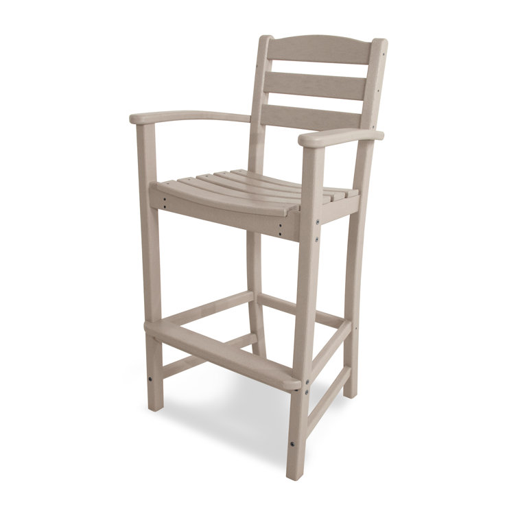 Sand Polywood 41" Dining Chair with Armrests