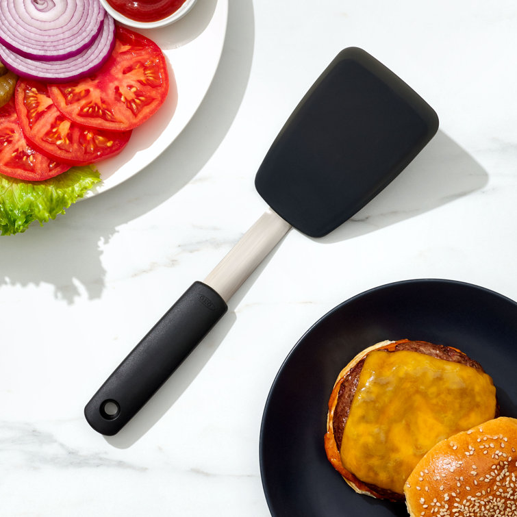 OXO Good Grips Black Silicone Flexible Turner