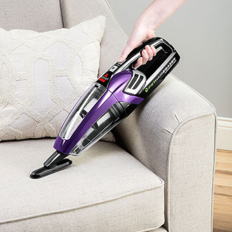 Cordless Bagless Handheld Vacuum for Pet Hair, Purple