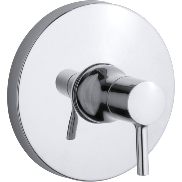 Polished Chrome Lever Handle Valve Trim Kit