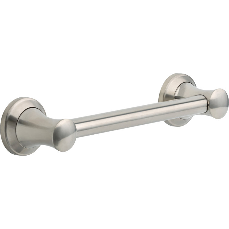 12" Stainless Steel Wall Mount Grab Bar