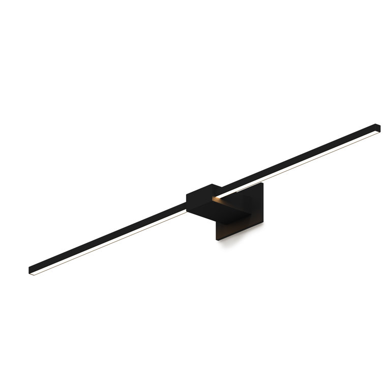 Matte Black Double Sided LED Vanity Sconce