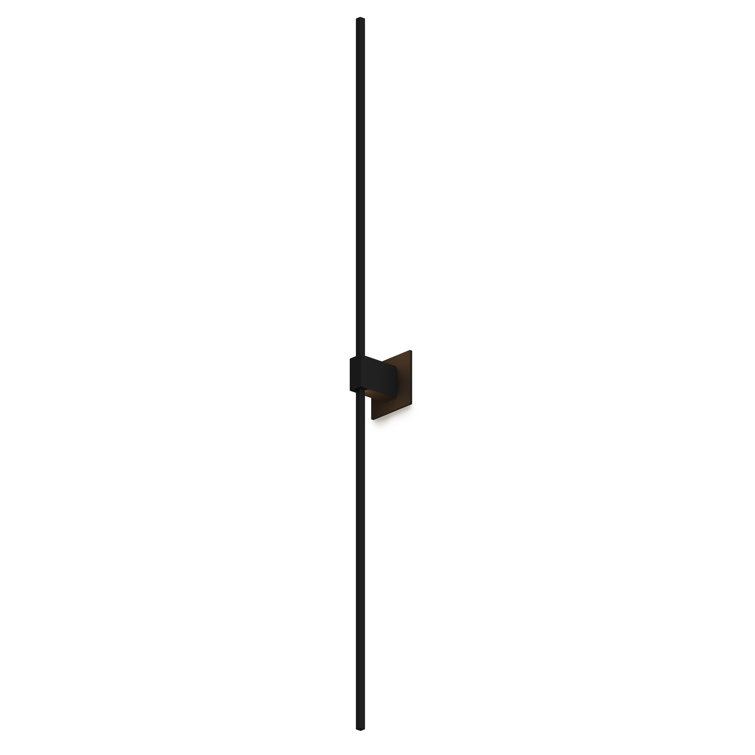 Matte Black Double Sided LED Vanity Sconce